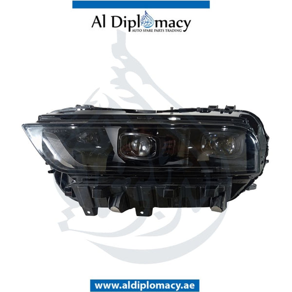 BMW X7 Series G07 LCI Headlight LED USA Bottom Left Side Complete - OEM Part Number 63115A408A5 Genuine BMW Used Part
