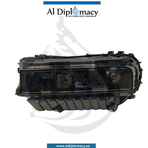 BMW Xm Series G09 Headlight LED USA Bottom Left Side Complete - OEM Part Number 63115A40891 Genuine BMW Used Part