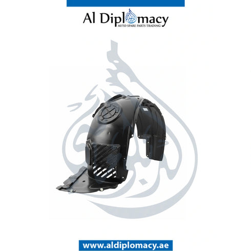 Left Side Genuine Mini Cooper F60 Front Fender Wheel Housing Cover, - Part Number 51717387865