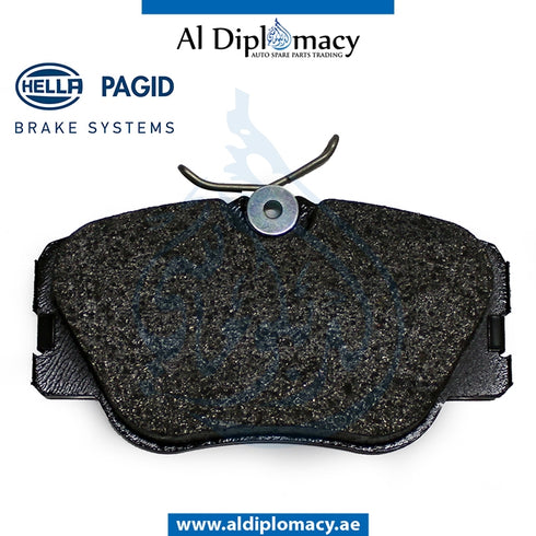 Front BRAKE Pad, 8DB 355.017-601 for Mercedes-Benz C Class W124 (1986-1995) models