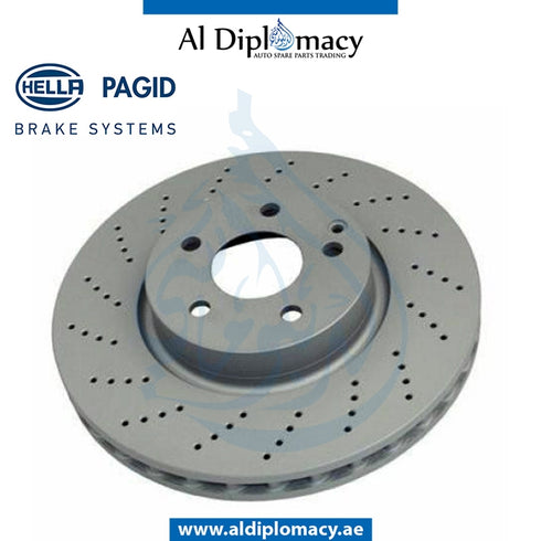 Front Left Right BRAKE Disc, OR 8DD 355.114-231 for Mercedes-Benz C Class W204 (2007-2015) models, Part Number H-0004211112