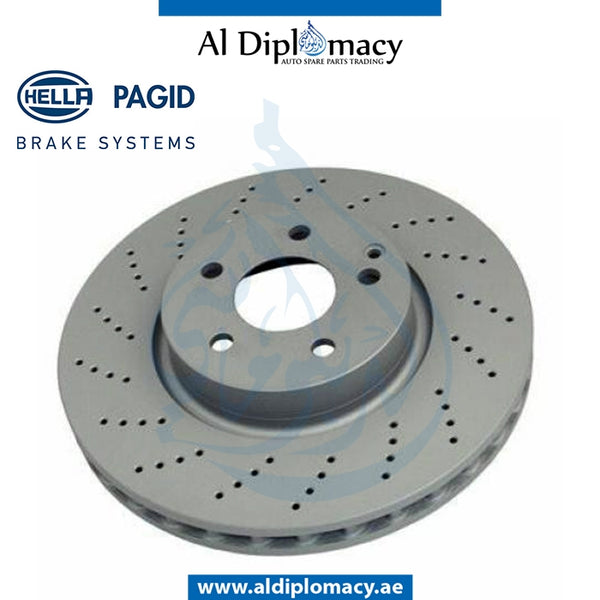 Front Left Right BRAKE Disc, OR 8DD 355.114-231 for Mercedes-Benz C Class W204 (2007-2015) models, Part Number H-0004211112
