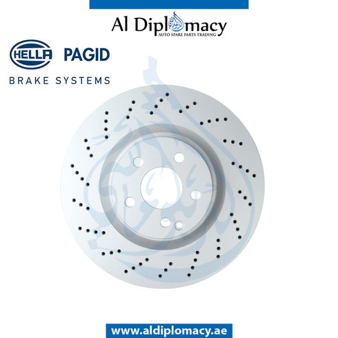 Front BRAKE Disc, 8DD 355 116-951 for Mercedes-Benz C Class W204 (2007-2015) models