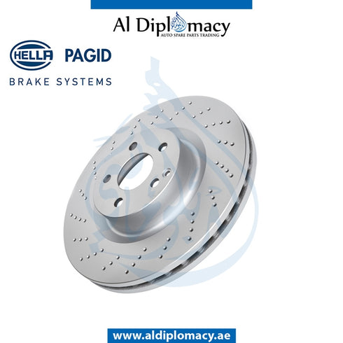 Front BRAKE Disc, 8DD 355 116-951 for Mercedes-Benz C Class W204 (2007-2015) models, Part Number H-0004211412