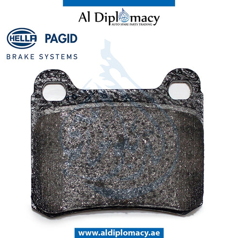 Rear BRAKE Pad, 8DB 355.007-321 for Mercedes-Benz C Class W201 (1982-1993) models