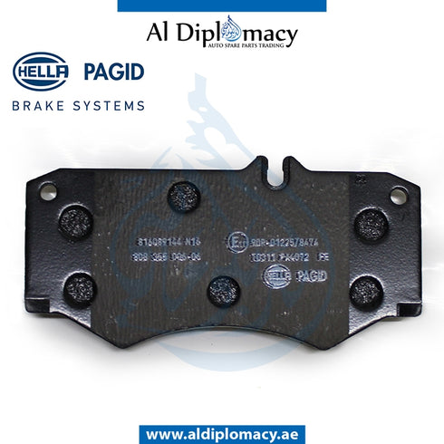 Front BRAKE Pad, 8DB 355.006-061 for Mercedes-Benz G Class W463 (1992-2022) models