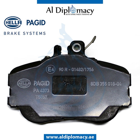 Front BRAKE Pad, 8DB 355.018-041 for Mercedes-Benz C Class W202 (1994-2000) models