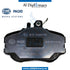 Front BRAKE Pad, 8DB 355.018-041 for Mercedes-Benz C Class W202 (1994-2000) models