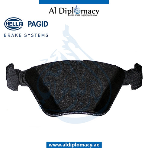 Front BRAKE Pad, 8DB 355 007-861 for Mercedes-Benz E Class W124 (1986-1995) models