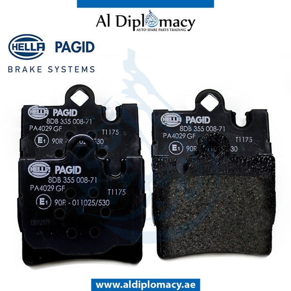 Rear BRAKE Pad, 8DB 355.008-711 for Mercedes-Benz S Class W140 (1992-1999) models, Part Number H-0034201920