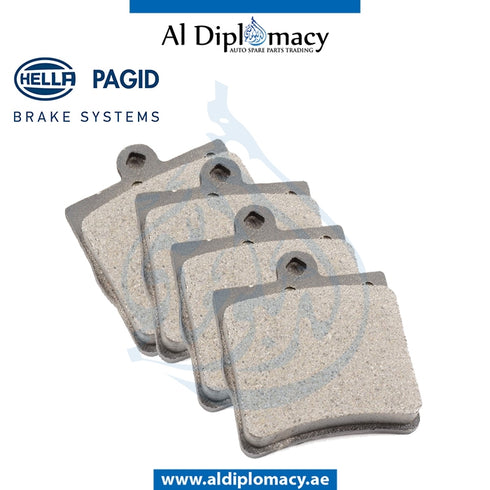 Rear BRAKE Pad, 8DB 355.008-961 for Mercedes-Benz C Class W202 (1994-2000) models, Part Number H-0034202720