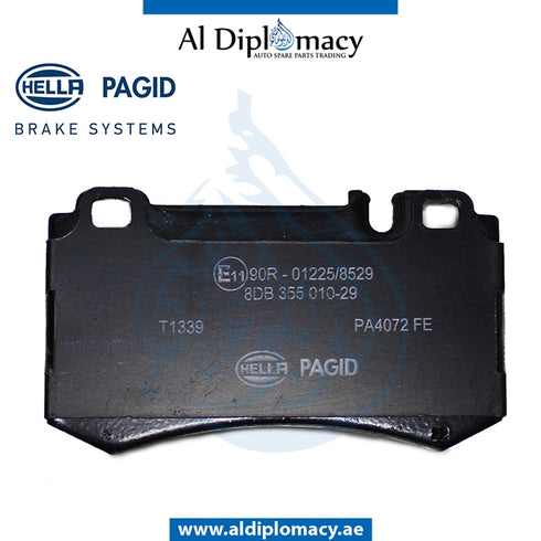 Rear BRAKE Pad, 8DB 355.010-291 for Mercedes-Benz CLS Class W211 (2002-2009) models