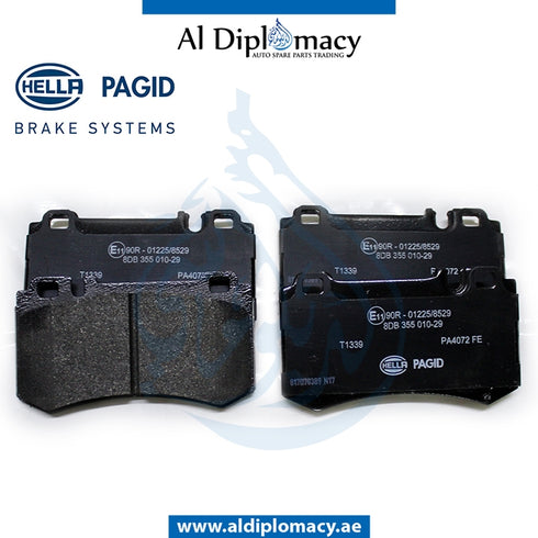 Rear BRAKE Pad, 8DB 355.010-291 for Mercedes-Benz CLS Class W211 (2002-2009) models, Part Number H-0054206720