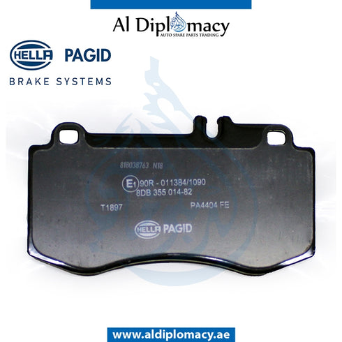 Front BRAKE Pad, 8DB 355.014-821 for Mercedes-Benz CLS Class W218 (2011-2018) models