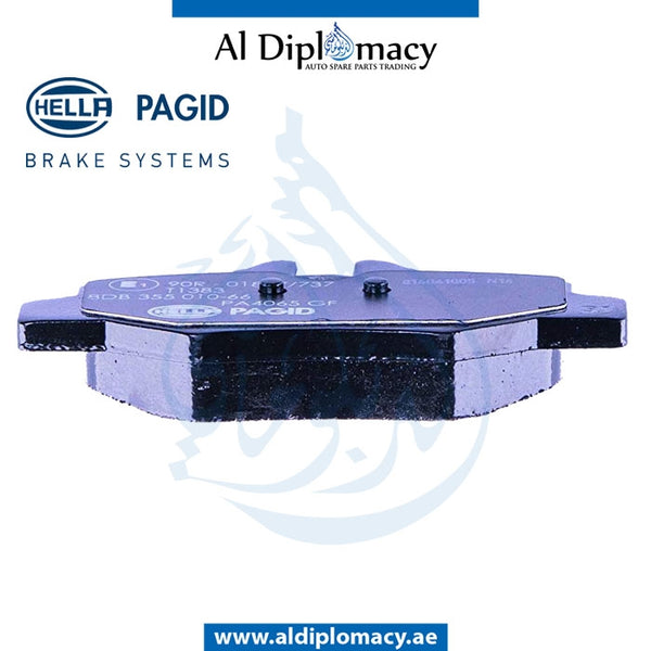 Rear BRAKE Pad, 8DB 355 010-661 for Mercedes-Benz VITO W639 (2003-2015) models, Part Number H-0064204420