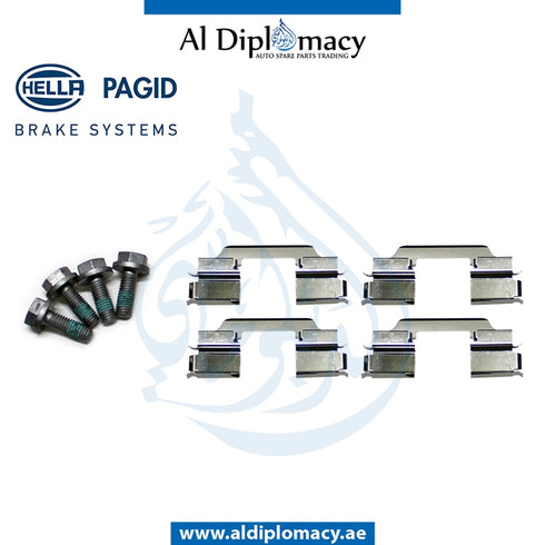 Rear BRAKE Pad, 8DB 355.019-741 for Mercedes-Benz A Class W117 (2013-2022) models