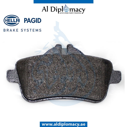 Rear BRAKE Pad, 8DB 355.019-741 for Mercedes-Benz A Class W117 (2013-2022) models