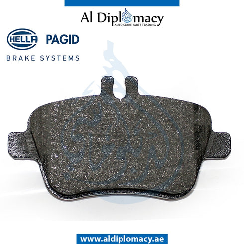 Rear BRAKE Pad, 8DB 355 019-641 for Mercedes-Benz A Class W176 (2012-2018) models