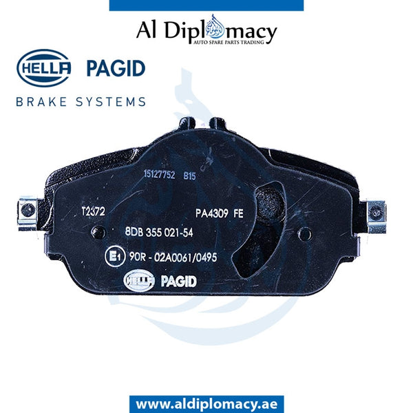 Rear BRAKE Pad, 8DB 355 021-521 for Mercedes-Benz S Class C190 (2015-2021) models, Part Number H-0084201120