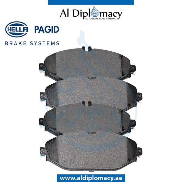 Brake Pad, Front 8Db 355 021-921, Mercedes-Benz C Class W205 Models By Hella Part Number 0084203820 / 0004209803 / 0084202820
