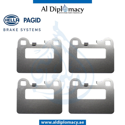 Rear BRAKE Pad, 8DB 355.008-831 for Mercedes-Benz M Class W163 (1998-2005) models