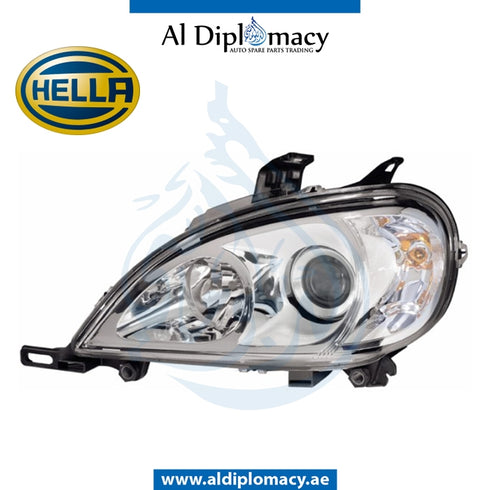 Left Headlight, Normal, 1EL 223 151-171 for Mercedes-Benz M Class W163 (1998-2005) models, Part Number H-1638204561