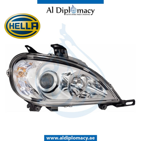 Right Headlight, Normal, 1EL 223 151-181 for Mercedes-Benz M Class W163 (1998-2005) models, Part Number H-1638204661