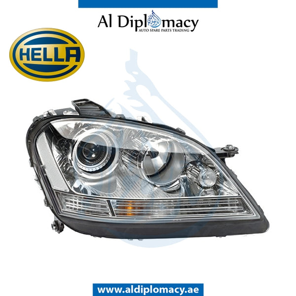Right Headlight, BI Xenon, EMPTY 1ZS 263 036-421 for Mercedes-Benz M Class W164 (2006-2011) models, Part Number H-1648201061