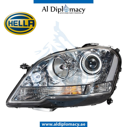 Left Headlight, Led, 1ZS 263 064-511 1ZS 263 064-531 for Mercedes-Benz M Class W164 (2006-2011) models, Part Number H-1648203159
