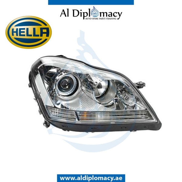 Right Headlight, Normal, 1EL 263 400-021 for Mercedes-Benz GL Class X164 (2006-2012) models, Part Number H-1648204459