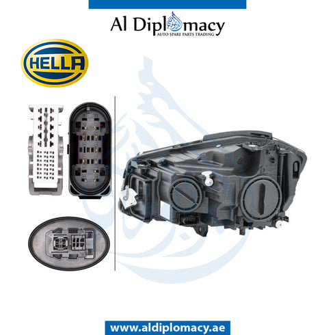 Right Headlight, Xenon, 1ZT 010 818-481 for Mercedes-Benz A Class W176 (2012-2018) models