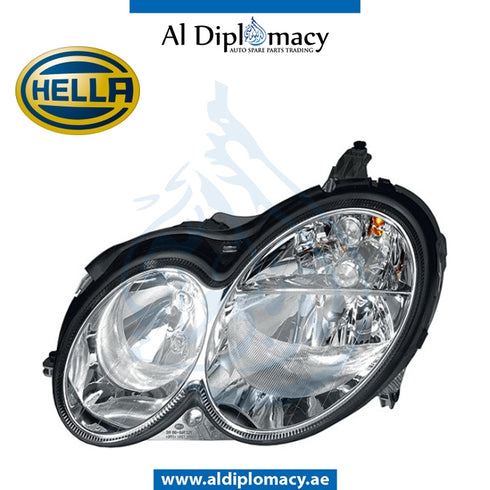 Left Headlight, Normal, 1DB 007 988-191 for Mercedes-Benz CLK Class C209 (2002-2010) models, Part Number H-2098200161