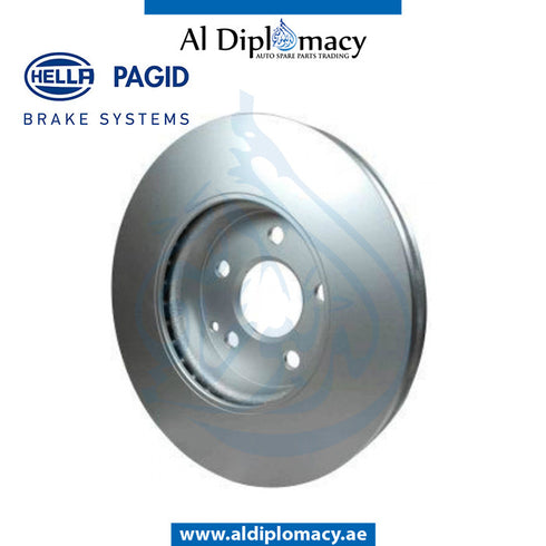 Front BRAKE Disc, 8DD 355 108-801 for Mercedes-Benz E Class W211 (2002-2009) models