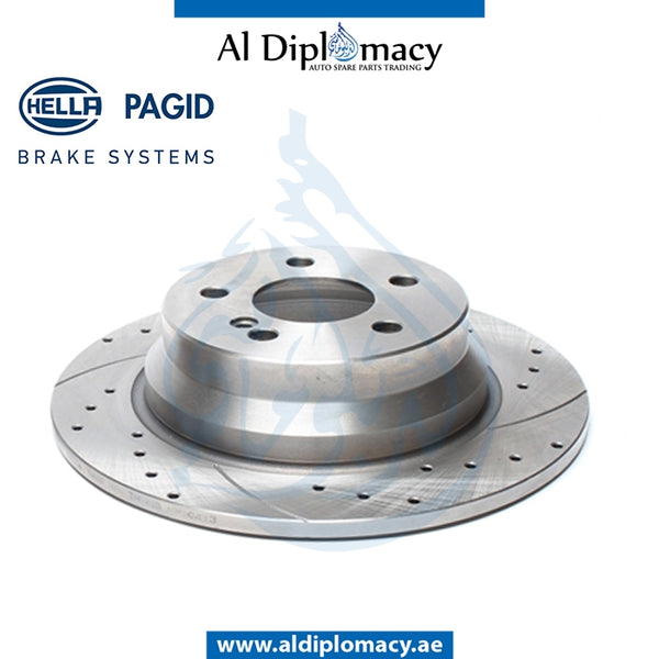 Rear BRAKE Disc, 8DD 355.108-831 for Mercedes-Benz E Class W211 (2002-2009) models, Part Number H-2114230712