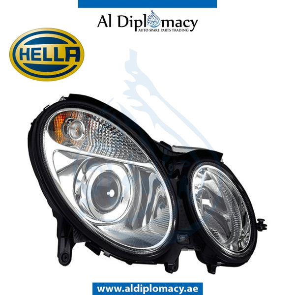 Right Headlight, Normal, 1EL 008 369-081 for Mercedes-Benz E Class W211 (2002-2009) models, Part Number H-2118200261