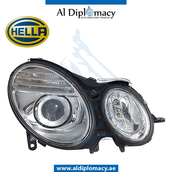 Right Headlight, Normal, 1EL 009 260-081 for Mercedes-Benz E Class W211 (2002-2009) models, Part Number H-2118203061