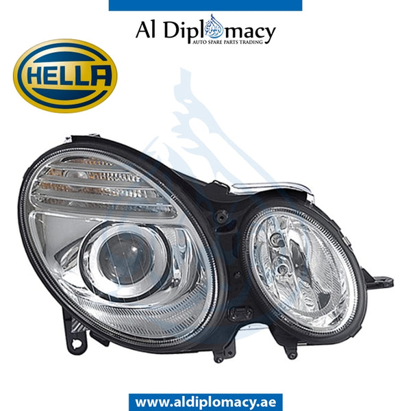 Right Headlight, BI Xenon, 1EL 009 260-561 for Mercedes-Benz E Class W211 (2002-2009) models, Part Number H-2118204861