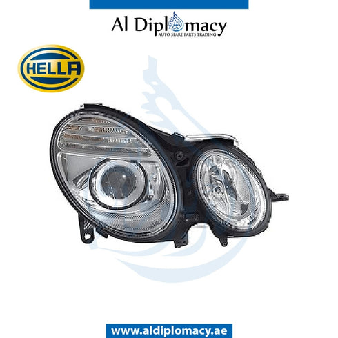 Right Headlight, DOUBLE Xenon, 1ZT 009 260-681 for Mercedes-Benz E Class W211 (2002-2009) models, Part Number H-2118205261