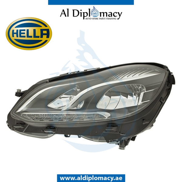 Left Headlight, STATIC Led, 1EX 011 066-611 for Mercedes-Benz E Class W212 (2009-2016) models, Part Number H-2128201739