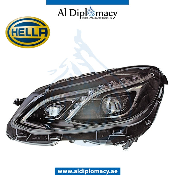 Left Headlight, DYNAMIC Led, 1EX 011-066-671 for Mercedes-Benz E Class W212 (2009-2016) models, Part Number H-2128202339