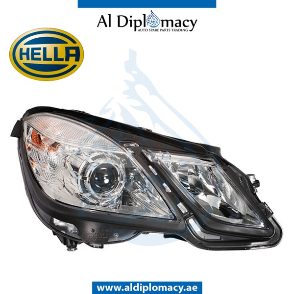 Right Headlight, Normal, 1EL 010 800-021 for Mercedes-Benz E Class W212 (2009-2016) models, Part Number H-2128208261