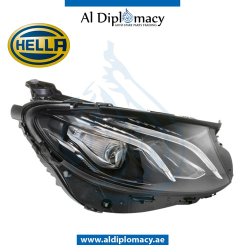 Right Headlight, Led, 1EX 012 076-521 for Mercedes-Benz E Class W213 (2017-2023) models, Part Number H-2139066601