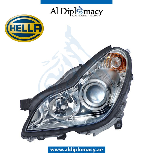 Left Headlight, Normal, 1EL 008 821-011 for Mercedes-Benz CLS Class W219 (2004-2010) models, Part Number H-2198200161