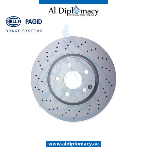Front BRAKE Disc, 8DD 355.115-011 for Mercedes-Benz S Class W221 (2006-2013) models