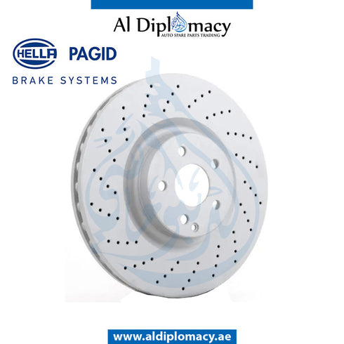 Front BRAKE Disc, 8DD 355 127-961 for Mercedes-Benz CL Class W172 (2011-2020) models, Part Number H-2214211812