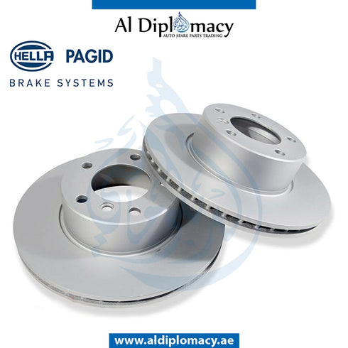 Front BRAKE Disc, 8DD 355.102-871 for BMW 5 Series E31 (1989-1999) models, Part Number H-34116757747