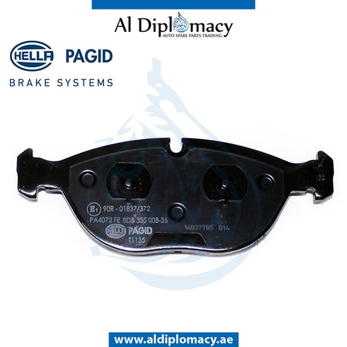 Front BRAKE Pad, 8DB 355.008-261 for BMW 7 Series E38 (1995-2001) models