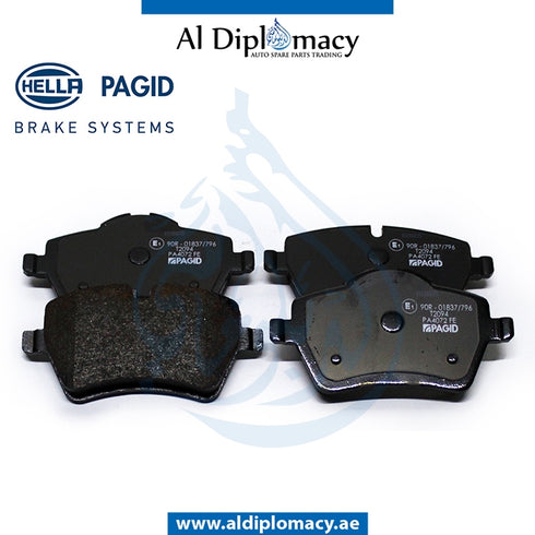 Front BRAKE Pad, 8DB 355.016-041 for Mini Cooper Mini Clubman R50 (2001-2006) models, Part Number H-34116778320
