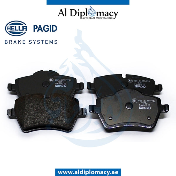 Front BRAKE Pad, 8DB 355.016-041 for Mini Cooper Mini Clubman R50 (2001-2006) models, Part Number H-34116778320
