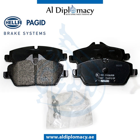 Front BRAKE Pad, 8DB 355.014-431 8DB 355 011-261 for Mini Cooper Mini Clubman R55 (2007-2010) models, Part Number H-34116794056